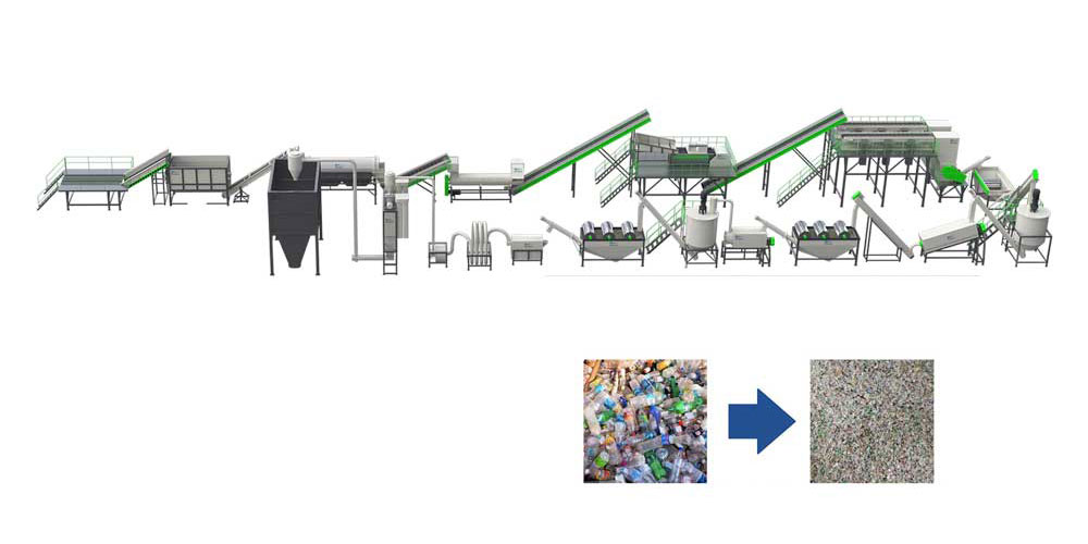 PET-bottle-washing-recycling-machine